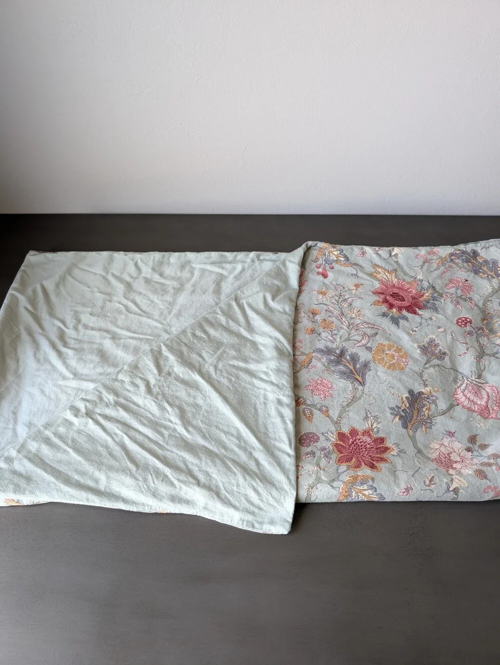 IKEA Nasselklocka Botanic Light Green Duvet Cover Full/Queen Size Cotton Rayon